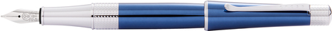 Ручка перьевая Cross Beverly Cobalt Blue lacquer, перо М ( AT0496-29MS )