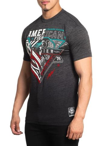 American Fighter | Футболка мужская LAWLER FM13564 от Affliction левый бок