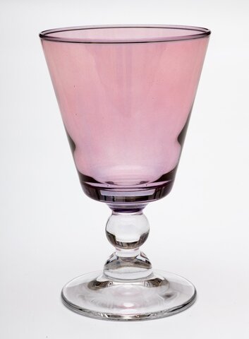 Набор фужеров для шампанского 6шт 21.5см Cre Art Pink