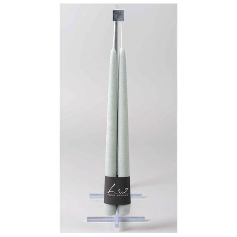 Набор свечей Luz your senses Рустик 30см 2 шт глауканит