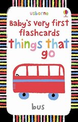 Baby's Very First Flashcards: Things That Go