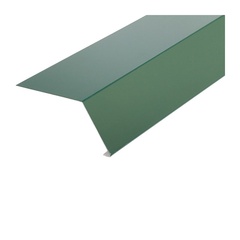 Планка карнизная для гибкой черепицы (RAL 6005) зеленый мох (2 м)