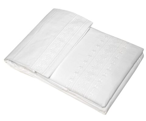 Постельное белье 1.5 спальное Iris белое