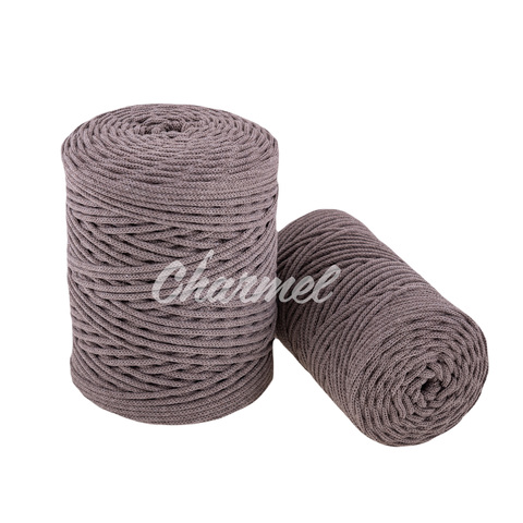 Mocha cotton cord 3 mm