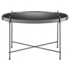 Журнальный столик Josen, Ø65 см, черный