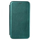 Чехол-книжка из эко-кожи Deppa Clamshell для iPhone 14 (Зеленый)