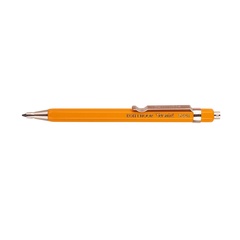 Карандаш цанговый металлический с клипом KOH-I-NOOR VERSATIL 5228 короткий, 2,0мм, желтый