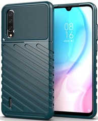 Чехол для Xiaomi Mi A3 (CC9E) цвет Green (зеленый), серия Onyx от Caseport