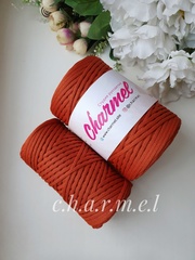 Terracotta Lite polyester cord 3 mm