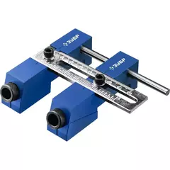 ЗУБР два отверстия, регулируемый кондуктор для глухих отверстий, Профессионал (30081)