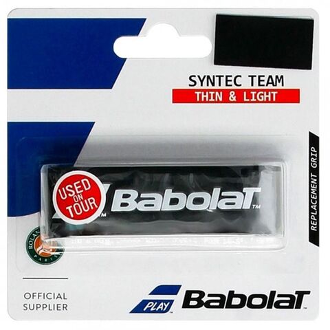 Намотки теннисные базовая Babolat Syntec Team 1P - black