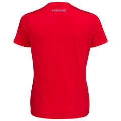 Женская теннисная футболка Head Club Basic T-Shirt - red