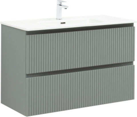 Aquanet 335436 Тумба Джейн 100 (Flat) цв.мисти грин (335436)