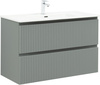 Aquanet 335436 Тумба Джейн 100 (Flat) цв.мисти грин (335436)