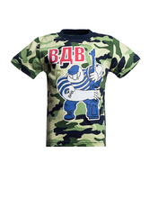 Футболка для мальчика камуфляжная