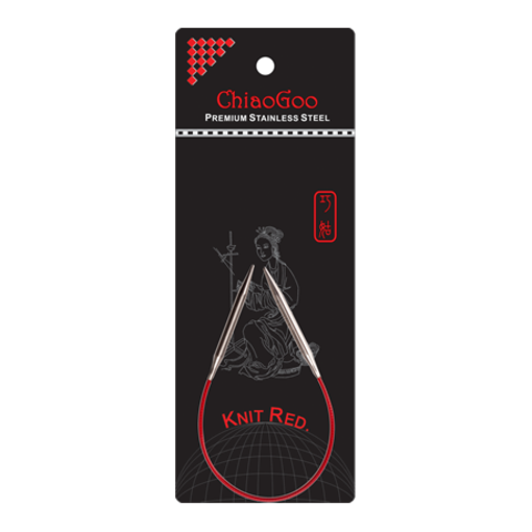 ChiaoGoo Knit Red 23 см