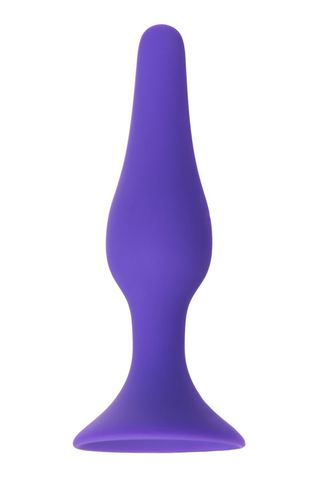 Фиолетовая анальная втулка Toyfa A-toys - 10,2 см. - A-toys 761301