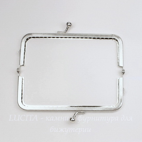 Фермуар 12,8х6,5 см (цвет - античное серебро)
