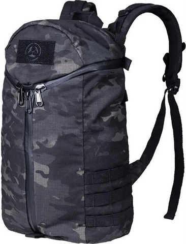 Картинка рюкзак тактический Skully Tactic RWZS11 navy military black - 1