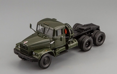 KRAZ-258B truck tractor khaki 1:43 Nash Avtoprom