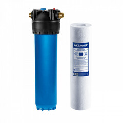 Аквафор Гросс 20’’ с полипропиленовым модулем + сменный модуль для предочистки холодной воды, Аквафор ЭФГ 112/508 10 мкм х/в