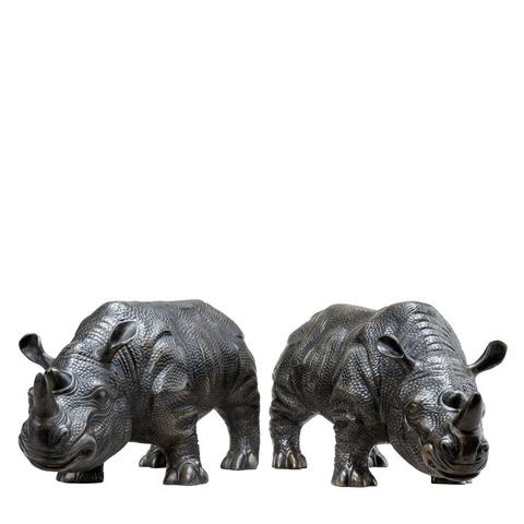 Скульптура Eichholtz 109807 Rhinoceros (набор из 2 шт.)