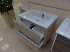 Тумба MISTY Кантри - 65  подвесная с 2 ящ.c умывальником