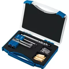 ЗУБР два отверстия, регулируемый кондуктор для глухих отверстий, Профессионал (30081)