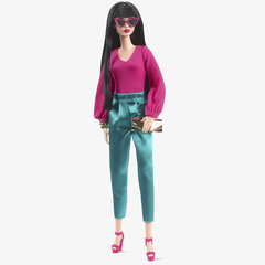 Барби Лукс 19 с Дополнительным Аутфитом Mix-and-Match Колор Блок