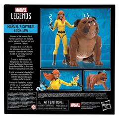 Фигурка Marvel Legends Inhumans: Crystal & Lockjaw (2 Pack)