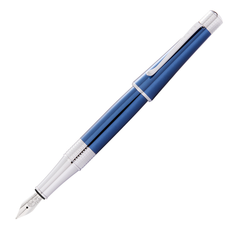 Ручка перьевая Cross Beverly Cobalt Blue lacquer, перо М ( AT0496-29MS )