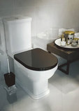 Унитаз-компакт напольный Kerama Marazzi Pompei PO.wc.01 с черным сиденьем