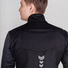Утеплённый лыжный костюм Nordski Base Black-Red с высокой спинкой мужской