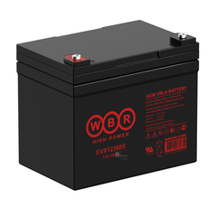 Аккумулятор WBR EVX12360S* (AGM)
