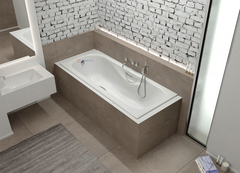 ВАННА ЧУГУННАЯ СИБИРЯЧКА 170х75 С РУЧКАМИ