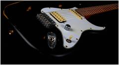 Электрогитара шестиструнная JET JS-800 Relic BK