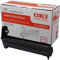 OKI C5850/C5950 Drum-unit magenta (малиновый) (43870022)