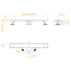RGW SDR-08B-60 21210860-014 Душевой трап