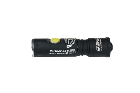 Фонарь светодиодный тактический Armytek Partner C1 Pro v3, 800 лм, 1-CR123A