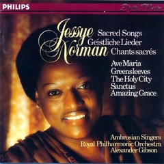 Jessye Norman, The Ambrosian Singers, Royal Philharmonic Orchestra, Alexander Gibson / Sacred Songs (CD)