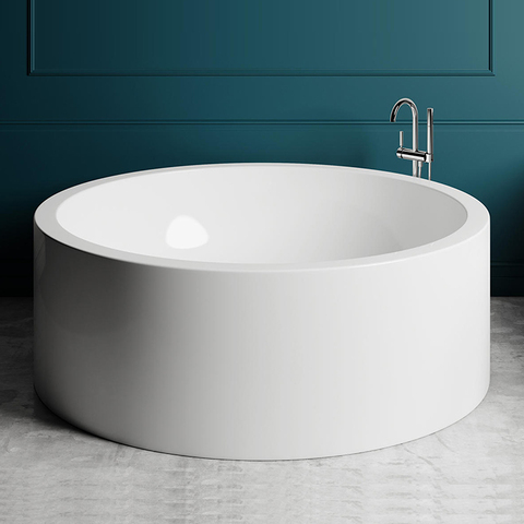 Salini 101111G Isola Ванна отдельностоящая 200x200x71 cм со встроенным сливом-переливом