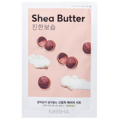 Тканевая маска с экстрактом масло ши MISSHA Airy Fit Sheet Mask Shea Butter