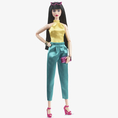 Барби Лукс 19 с Дополнительным Аутфитом Mix-and-Match Колор Блок