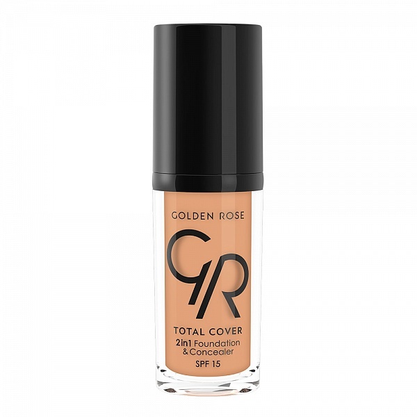 Golden Rose Крем тональный/корректор тон 08 TOTAL COVER 2in 1 Foundation & Concealer SPF15