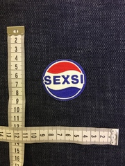 Нашивка Секси-Пепси размеры