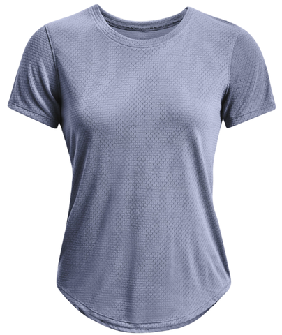 Женская теннисная футболка Under Armour Streaker Run Short Sleeve - aurora purple/reflective