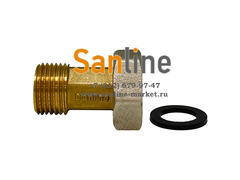 Присоединитель Водосчетчика Sanline НР3/4"- гайка 3/4" Арт.51915-CV