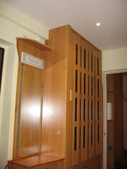 Перегородки Гармошка с витражами