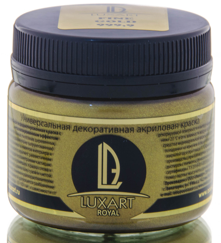 Акриловая краска Luxart ROYAL FINE GOLD Золото коричневое 0.15 кг (под заказ)