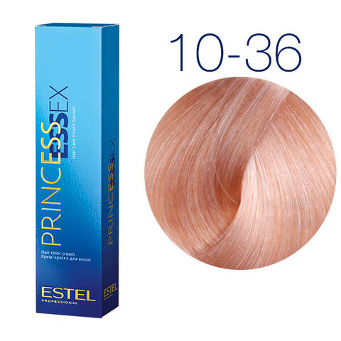 Estel Professional Princess Essex 10-36 (Светлый блондин золотисто-фиолетовый) - Крем-краска для волос